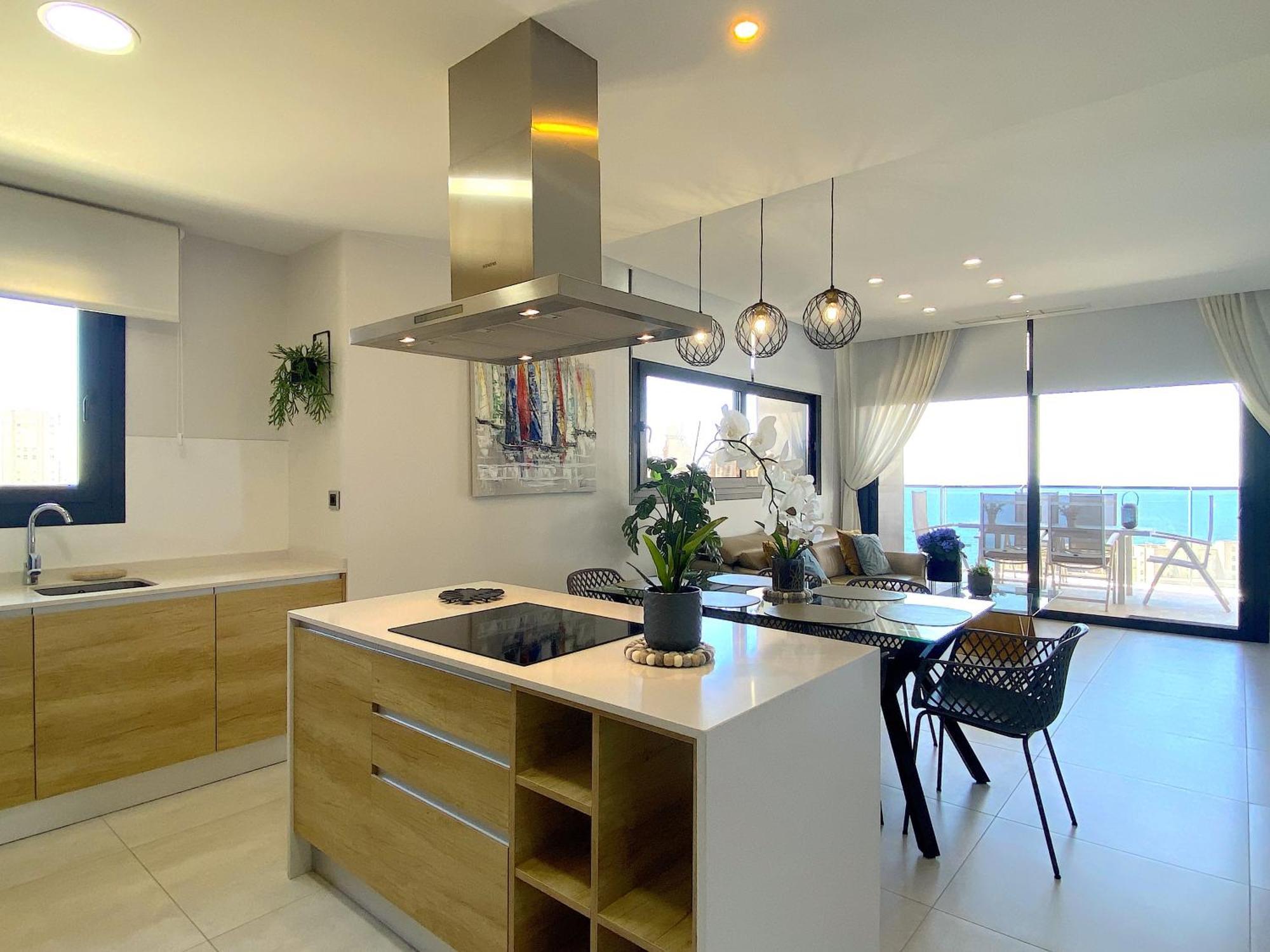 Lujoso Apartament Con Impresionantes Vistas Al Mar Benidorm Exterior photo