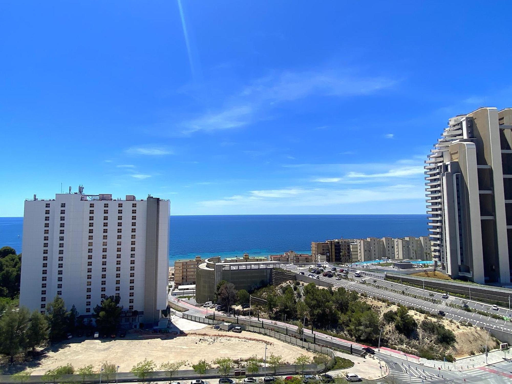 Lujoso Apartament Con Impresionantes Vistas Al Mar Benidorm Exterior photo